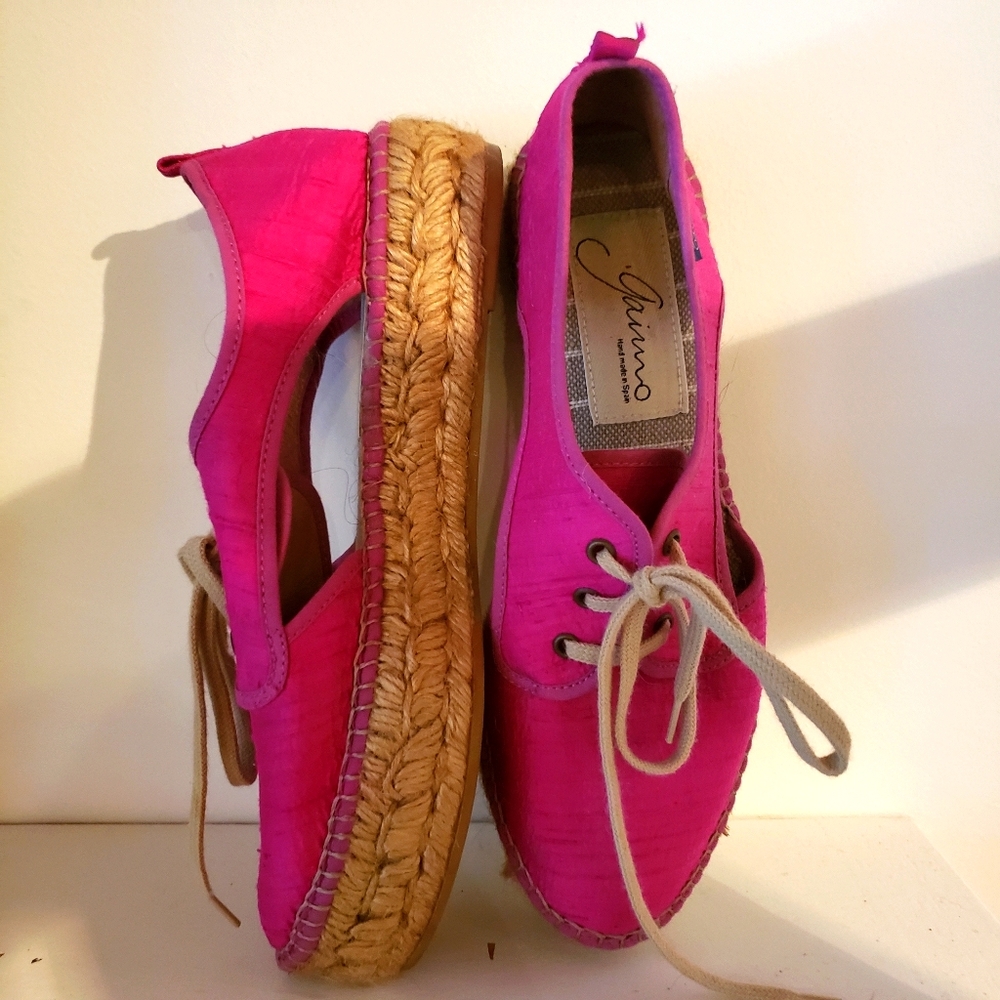 Gaimo pink sneakers/shoes/espadrilles size 7.5